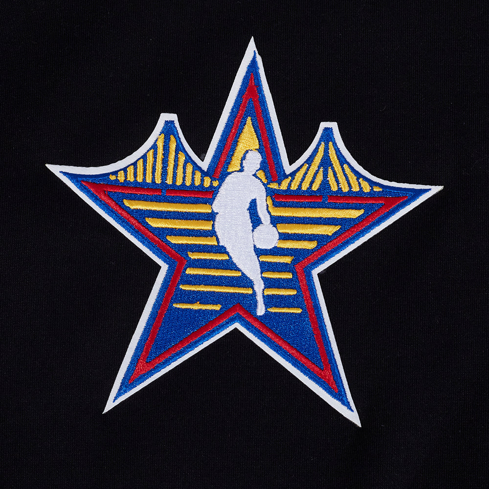 NBA ALL STAR 2025 PRO SS DOUBLE KNIT JACKET  (BLACK/ROYAL BLUE/BLACK)