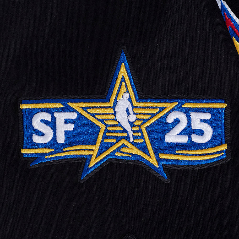 NBA ALL STAR 2025 PRO SS DOUBLE KNIT JACKET  (BLACK/ROYAL BLUE/BLACK)