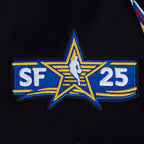 NBA ALL STAR 2025 PRO SS DOUBLE KNIT JACKET  (BLACK/ROYAL BLUE/BLACK)