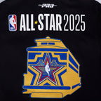 NBA ALL STAR 2025 PRO SS DOUBLE KNIT JACKET  (BLACK/ROYAL BLUE/BLACK)