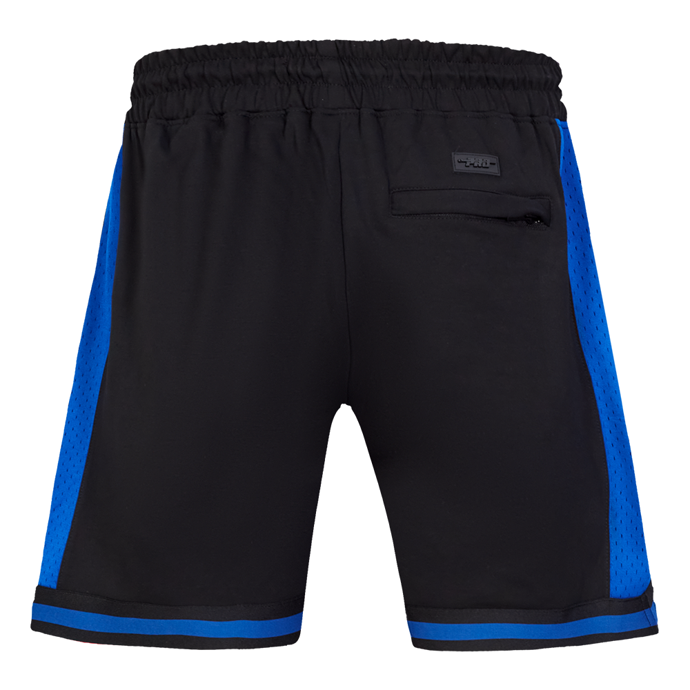 NBA ALL STAR SHORT EN MAILLE DOUBLE 2.0 2025 POUR HOMME (NOIR/BLEU ROYAL/NOIR)