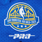 NBA ALL STAR SHORT EN MAILLE DOUBLE 2.0 2025 POUR HOMME (NOIR/BLEU ROYAL/NOIR)