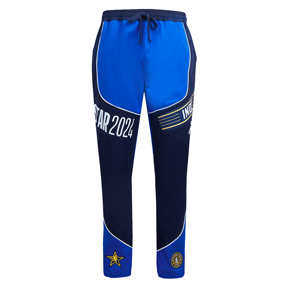 NBA ALL STAR PANTALON EN SERGÉ MATCH 2024 POUR HOMME (MARINE MINUIT/BLEU ROYAL)