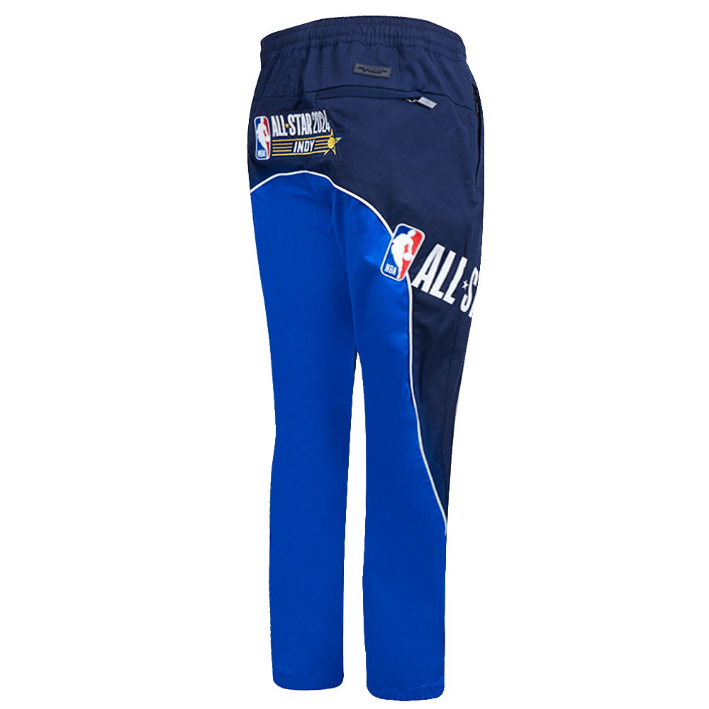 NBA ALL STAR PANTALON EN SERGÉ MATCH 2024 POUR HOMME (MARINE MINUIT/BLEU ROYAL)