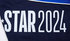 NBA ALL STAR PANTALON EN SERGÉ MATCH 2024 POUR HOMME (MARINE MINUIT/BLEU ROYAL)