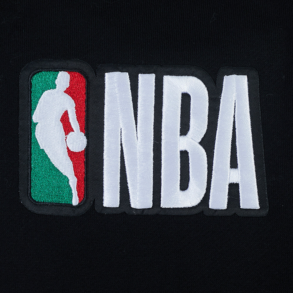NBA NBA MEXICO CITY GAME 2025 MEN'S DROP SHOULDER FLC PO HOODIE (BLACK)