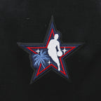 NBA ALL STAR 2026 MEN'S DROP SHOULDER FLC PO HOODIE (BLACK)