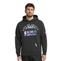 NBA ALL STAR 2026 MEN'S DROP SHOULDER FLC PO HOODIE (BLACK)