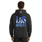 NBA ALL STAR 2026 MEN'S DROP SHOULDER FLC PO HOODIE (BLACK)