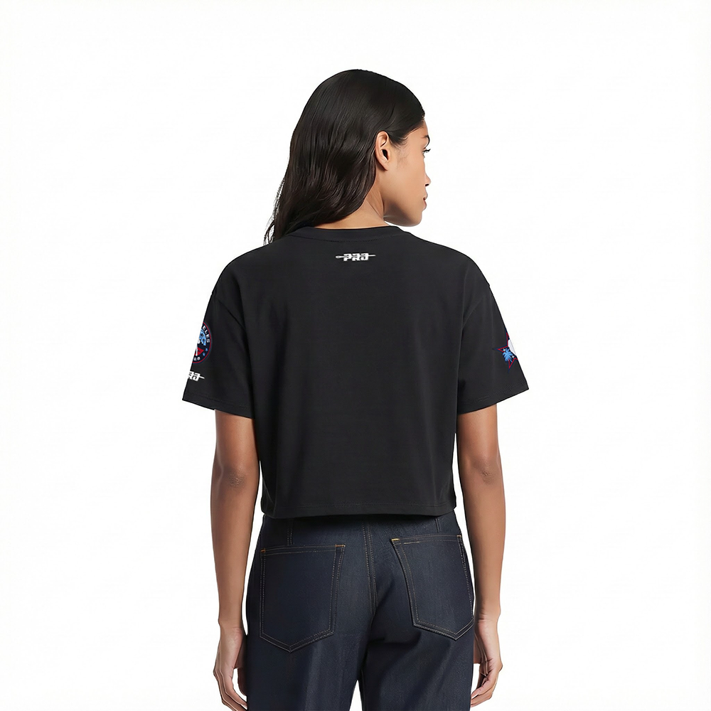 NBA ALL STAR 2026 WOMEN'S SJ BOXY TEE (BLACK)