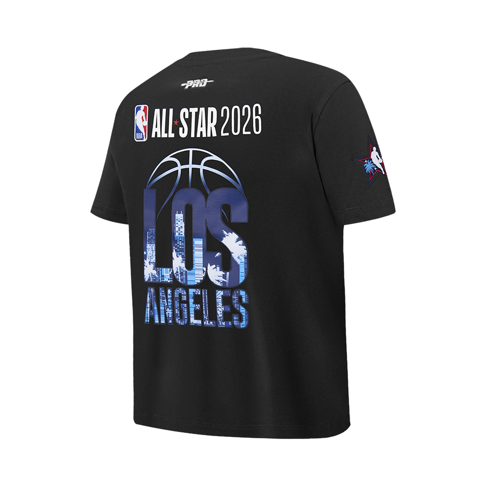 NBA ALL STAR 2026 BIG BOY'S SS TEE (BLACK)