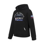 NBA ALL STAR 2026 BIG BOY'S FLEECE PO HOODIE (BLACK)