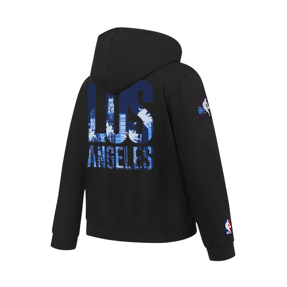 NBA ALL STAR 2026 BIG BOY'S FLEECE PO HOODIE (BLACK)