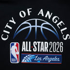 NBA ALL STAR 2026 BIG BOY'S FLEECE PO HOODIE (BLACK)
