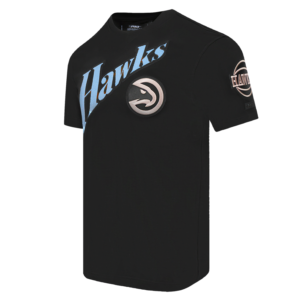 NBA ATLANTA HAWKS CITY EDITION 24-25 MEN'S   TEE (BLACK)