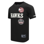 NBA ATLANTA HAWKS MODERN ORIGINALS MEN'S SJ TEE (BLACK)