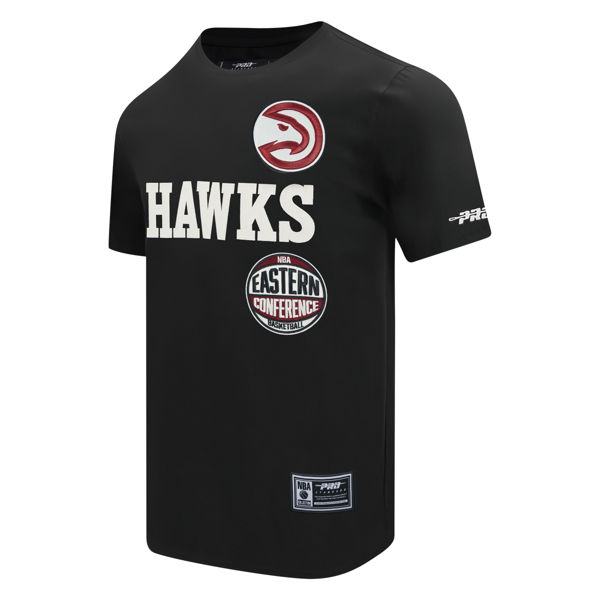 NBA ATLANTA HAWKS MODERN ORIGINALS MEN'S SJ TEE (BLACK)