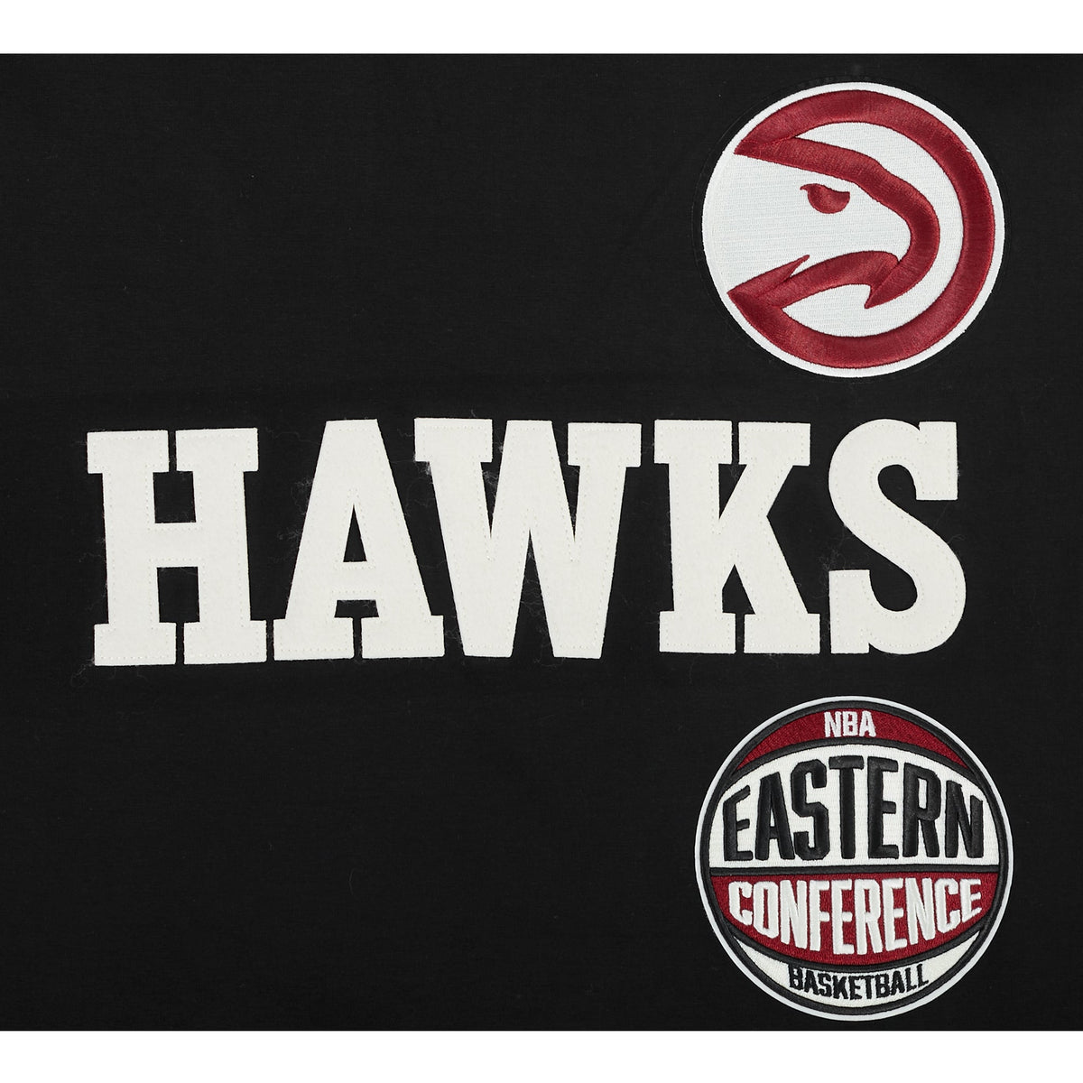 NBA ATLANTA HAWKS MODERN ORIGINALS MEN'S SJ TEE (BLACK)