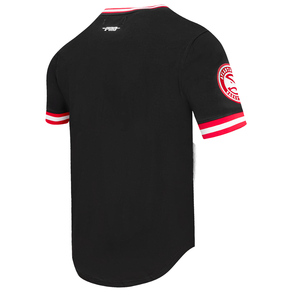 NBA ATLANTA HAWKS RETRO CLASSIC MEN'S TEE (BLACK/RED)
