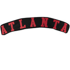 NBA ATLANTA HAWKS WINGSPAN MEN'S DROP SHOULDER LONG SLEEVE TEE (BLACK)