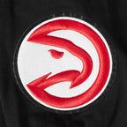 NBA ATLANTA HAWKS WINGSPAN MEN'S DROP SHOULDER LONG SLEEVE TEE (BLACK)
