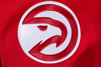 NBA ATLANTA HAWKS SCRIPT TAIL SHORT EN MAILLE DOUBLE 2.0 POUR HOMME (ROUGE/NOIR)