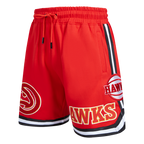 NBA ATLANTA HAWKS CLASSIC CHENILLE MEN'S DK SHORT (RED)
