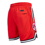 NBA ATLANTA HAWKS CLASSIC CHENILLE MEN'S DK SHORT (RED)