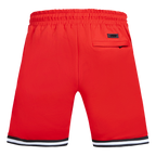 NBA ATLANTA HAWKS CLASSIC CHENILLE MEN'S DK SHORT (RED)