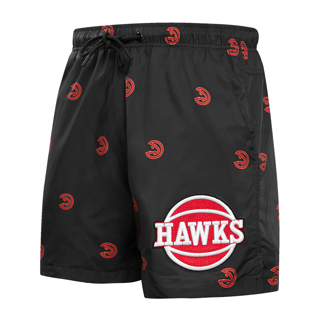 Short tissé NBA Atlanta Hawks AOP Mini Logo pour homme (1AH)