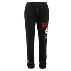 NBA ATLANTA HAWKS OLD ENGLISH PANTALON OUATÉ POUR HOMME (NOIR)