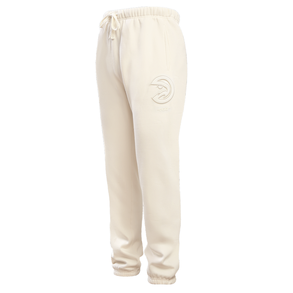 NBA ATLANTA HAWKS NEUTRAL PANTALON OUATÉ EN MOLLETON (COQUILLE D'ŒUF)