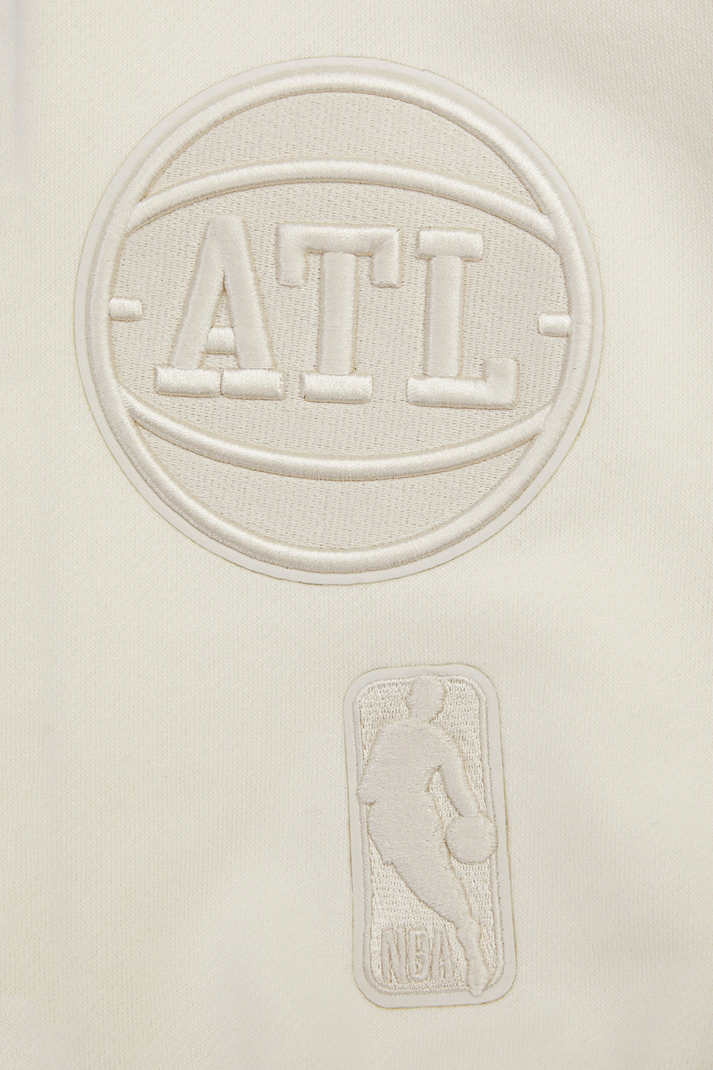 NBA ATLANTA HAWKS NEUTRAL PANTALON OUATÉ EN MOLLETON (COQUILLE D'ŒUF)