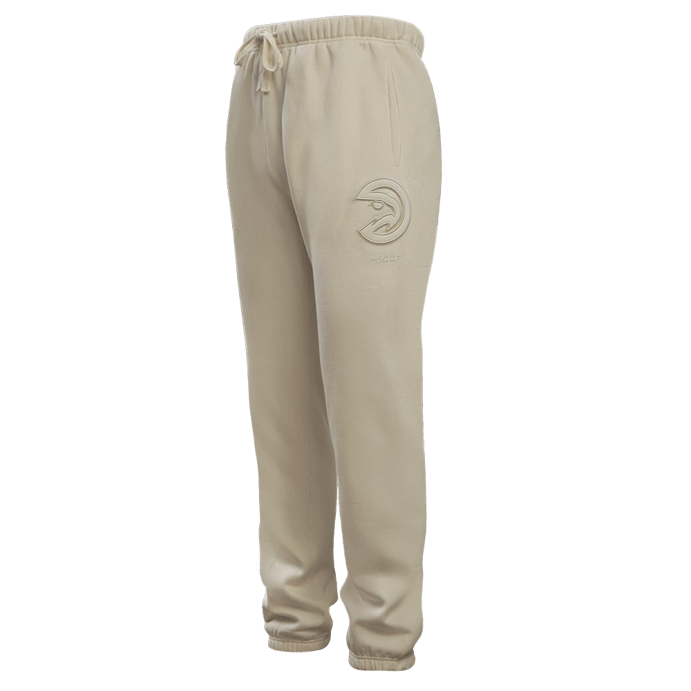 NBA ATLANTA HAWKS NEUTRAL FLEECE SWEATPANT (TAUPE)
