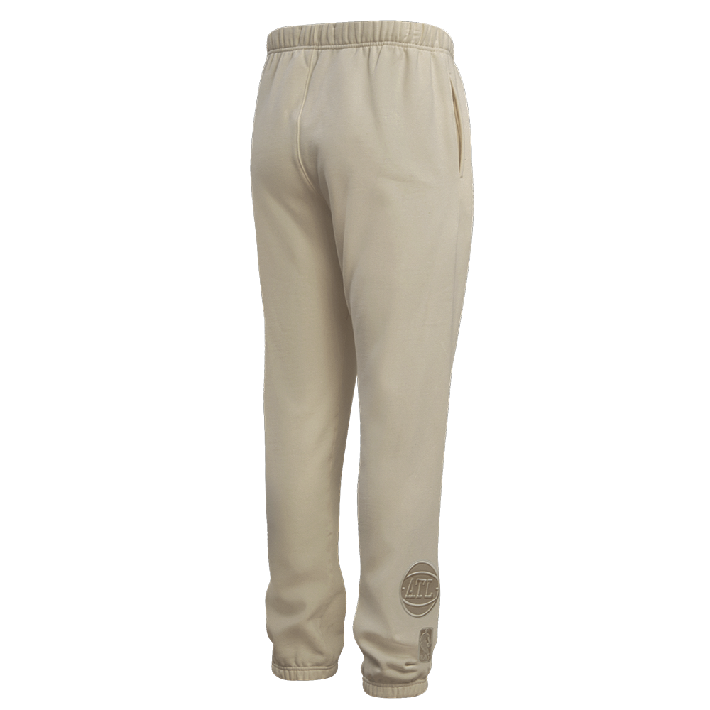 NBA ATLANTA HAWKS NEUTRAL FLEECE SWEATPANT (TAUPE)