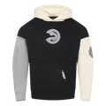 NBA ATLANTA HAWKS REVERSE FRENCH TERRY MEN'S COLORBLOCK FLEECE PULLOVER HOODIE