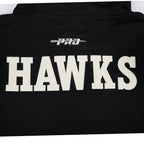 NBA ATLANTA HAWKS MODERN ORIGINALS MEN'S FLC PO HOODIE (BLACK)
