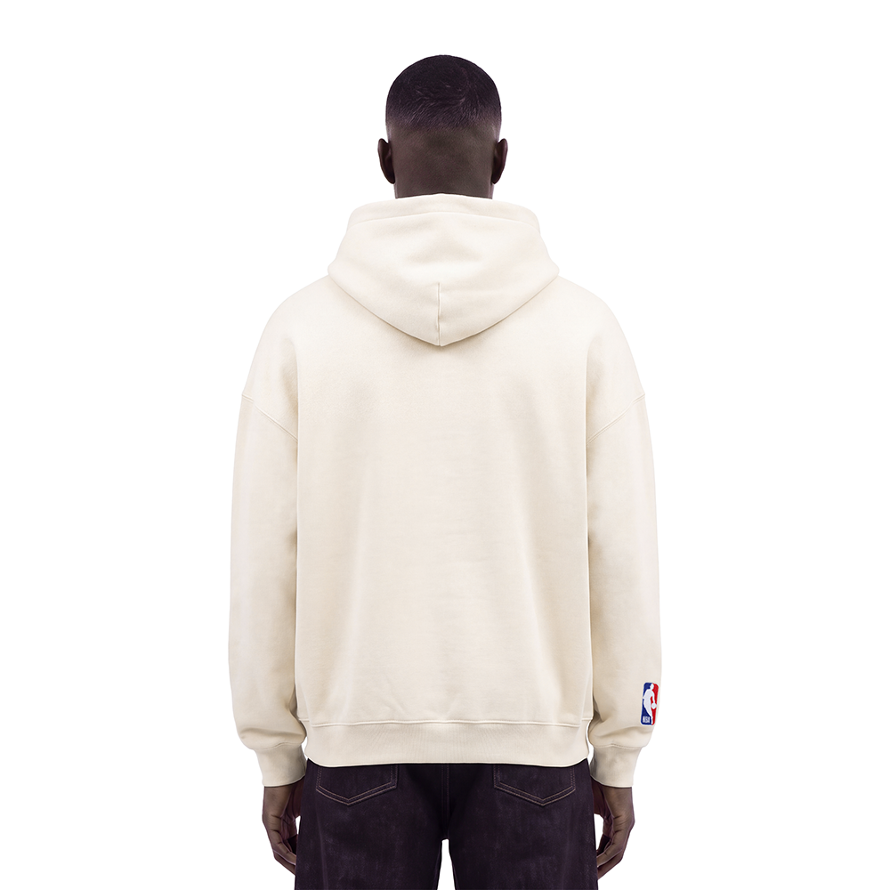 NBA ATLANTA HAWKS CLASSIC ICON MEN'S SWEATSHIRT (EGGSHELL)