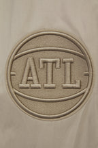 NBA ATLANTA HAWKS NEUTRAL BLOUSON EN SERGÉ POUR HOMME (TAUPE)