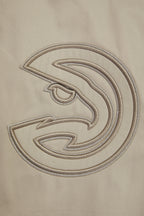 NBA ATLANTA HAWKS NEUTRAL BLOUSON EN SERGÉ POUR HOMME (TAUPE)