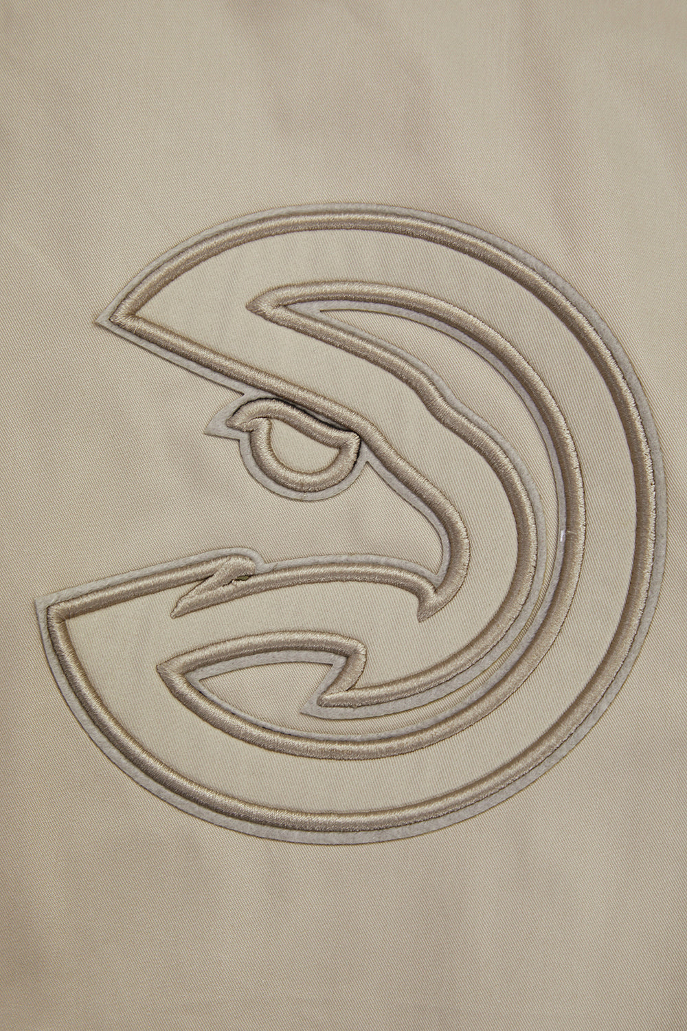 NBA ATLANTA HAWKS NEUTRAL BLOUSON EN SERGÉ POUR HOMME (TAUPE)