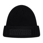 NBA ATLANTA HAWKS NEUTRAL BEANIE (BLACK)
