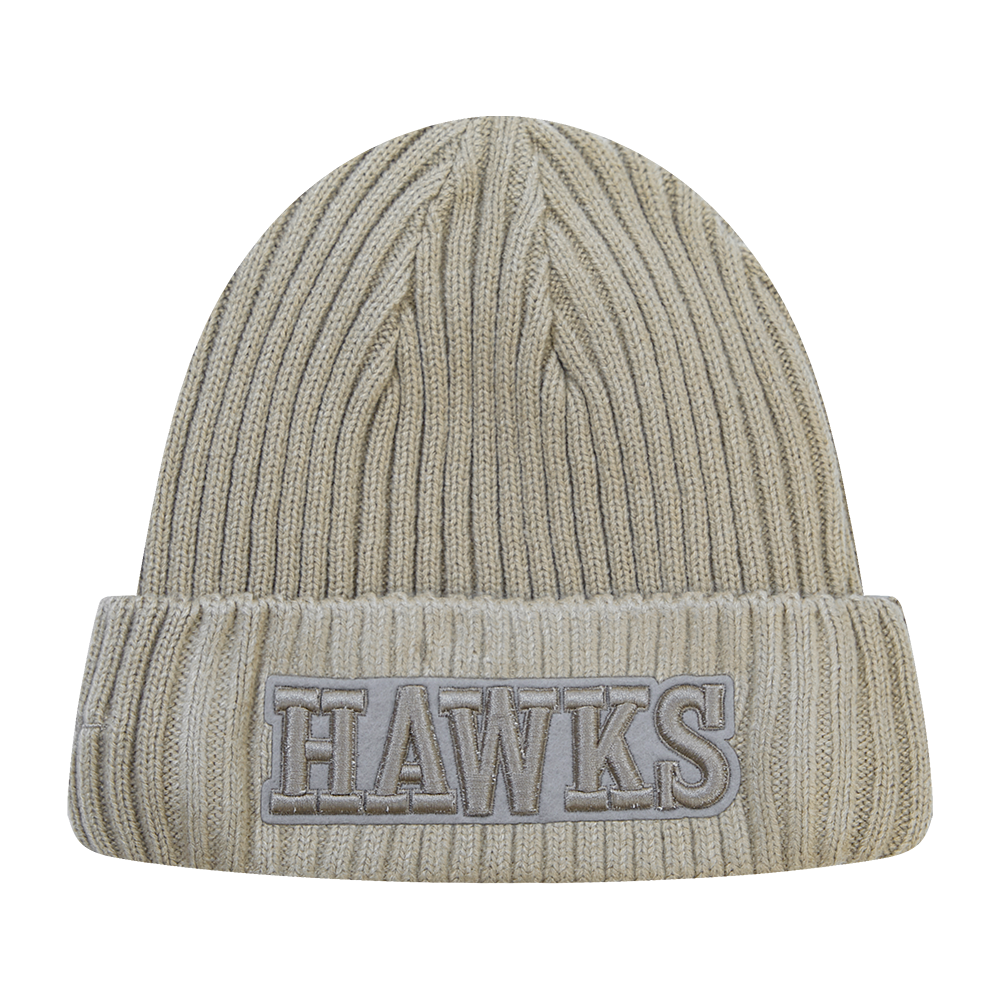 NBA ATLANTA HAWKS NEUTRAL BEANIE (TAUPE)