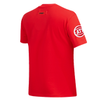 NBA ATLANTA HAWKS CLASSIC SHORT SLEEVE WOMEN'S SLIM FIT TEE (RED)
