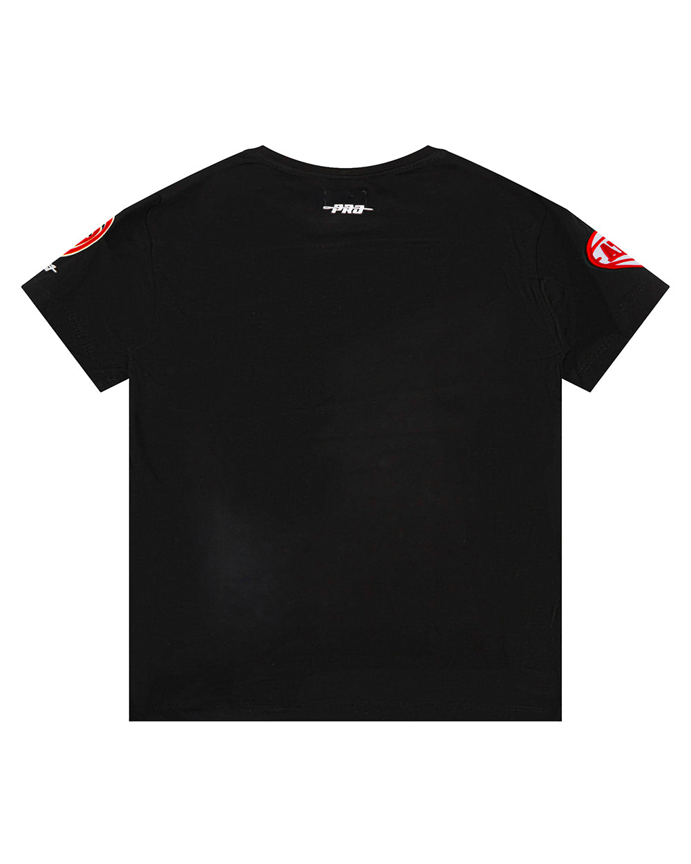 NBA ATLANTA HAWKS CLASSIC SINGLE JERSEY BIG BOY'S SINGLE JERSEY TEE (BLACK)