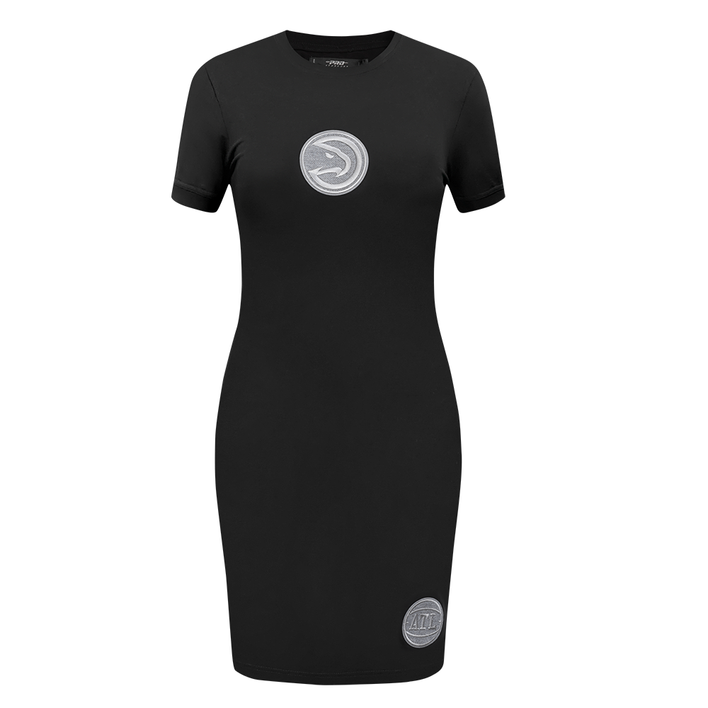 NBA ATLANTA HAWKS REVERSE FRENCH TERRY ROBE MOULANTE POUR FEMME (NOIR)