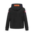 NBA ATLANTA HAWKS CLASSIC BIG BOY'S FLEECE FULL ZIP PULLOVER HOODIE (BLACK)