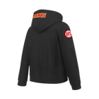 NBA ATLANTA HAWKS CLASSIC BIG BOY'S FLEECE FULL ZIP PULLOVER HOODIE (BLACK)