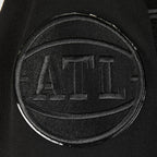 NBA ATLANTA HAWKS TRIPLE BLACK CHANDAIL À CAPUCHON EN MOLLETON POUR GARÇON JUNIOR (NOIR)