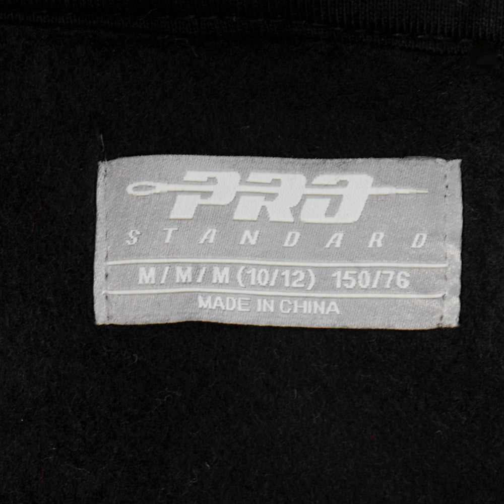 NBA ATLANTA HAWKS TRIPLE BLACK CHANDAIL À CAPUCHON EN MOLLETON POUR GARÇON JUNIOR (NOIR)